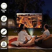 KSAN 120-inch Projector Screen with Stand — image 8