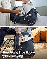 Tolaccea Travel Backpack 35-45L Expandable for 15.6″ Laptop — image 5