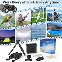 Rodcirant 25x30 Professional Large Eyepiece Binoculars — image 4