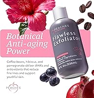 Peaches Vegan Face Exfoliator Scrub 8 oz — image 3