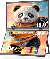 CUIUIC Dual Portable Monitor 15.6″ FHD — image 1