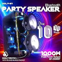 Dolphin SP-210RBT Karaoke Party Speaker — image 3