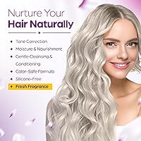 Herbishh Sulfate Free Purple Shampoo and Conditioner Set 16.9 Fl. Oz Each — image 6