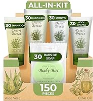 Desert Breeze Hotel Soaps & Toiletries 1oz Travel Size 150 Pieces — image 1