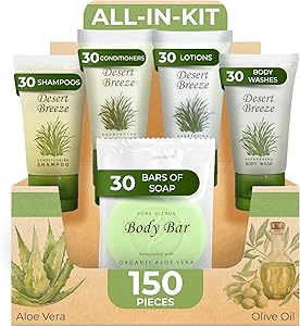 Desert Breeze Hotel Soaps & Toiletries 1oz Travel Size 150 Pieces Review