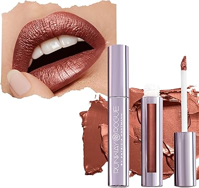 Runway Rogue Silk Glam Liquid Lipstick - Film Noir