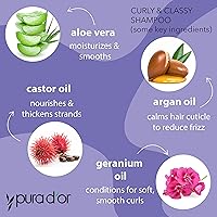 PURA D′OR Curly & Classy Shampoo & Conditioner Set — image 2
