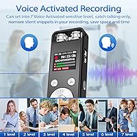 Synowell ZD43B 64GB Digital Voice Recorder — image 4