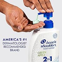 Head & Shoulders 2-in-1 Dandruff Shampoo and Conditioner Green Apple, 32.1 Fl Oz, 2 Pack — image 5