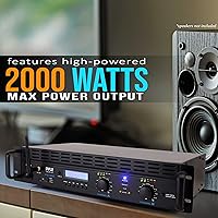 Pyle PTA1000BT 2-Channel Bluetooth Power Amplifier — image 4