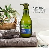 Frulatte Olive Shampoo with Organic Olive Oil 27 fl oz — image 5