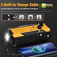 RunningSnail SF20250612B0CHRCNRFB Emergency Crank Weather Radio — image 4