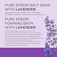 Dr. Teal's Lavender Epsom Salt Soaking Solution & Foaming Bath Combo Pack — image 11