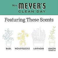 Mrs. Meyer's Clean Day Liquid Hand Soap Refill, Basil Scent, 33 Fl Oz (Pack of 2) — image 9