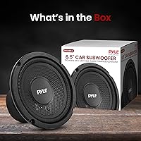 Pyle PLMW63 6.5-Inch 150W Single Voice Coil Car Subwoofer — image 3