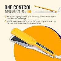 GK Hair Global Keratin One Control Titanium Flat Iron 1.5-inch Plates — image 5