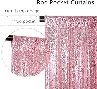 ShinyBeauty Sequin Backdrop Curtains 4x10ft — image 3