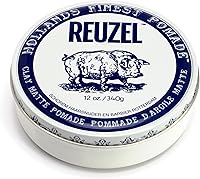 REUZEL Clay Matte Pomade, Medium Hold, 12oz — image 1