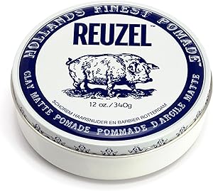 REUZEL Clay Matte Pomade, Medium Hold, 12oz Review
