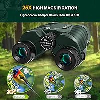 LULOLO 25x32 HD Compact Binoculars — image 2