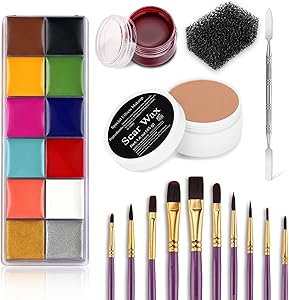 DELISOUL Professional Special Effects SFX Makeup Kit Review