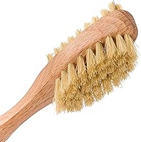 Redecker Natural Pig Bristle Nail Brush with Oiled Beechwood Handle, 6-3/4-Inches — image 2