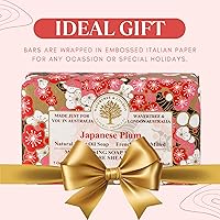Wavertree & London Japanese Plum Scented Soap (8 Bars), 7oz — image 6