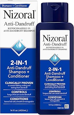 Nizoral 2-in-1 Anti Dandruff Shampoo and Conditioner, 14 Fl Oz
