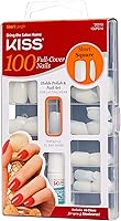 Kiss Products 100 Full Cover Nails, Short Square (4 PACK) — image 2