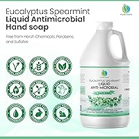 Plainly Earth AntiMicrobial Hand Soap 64 oz - Eucalyptus Spearmint — image 2