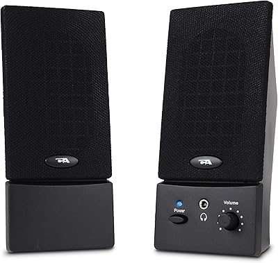 Cyber Acoustics CA-2016 2.0 Stereo Speakers