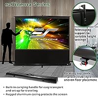 Elite Screens ezCinema F150NWH 150-inch Manual Pull Up Projector Screen — image 6