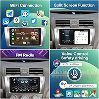 HNOPYHNT 9-inch Android 14 Car Stereo for Toyota Camry 2007-2011 — image 4