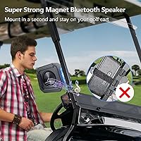 PILSAMAS Golf Bluetooth Speaker with Magnetic Mount — image 2