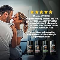 Masculine Man Aluminum Free Deodorant for Men - Invigorate (2-Pack, 6.4oz) — image 5