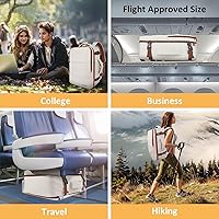 Taygeer Backpack for Women with Laptop Compartment and Shoe Pouch — image 9