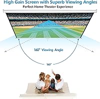 SUPER DEAL 80″ 16:9 HD Projection Screen — image 3