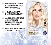 L'Oreal Paris Feria Hyper Platinum Hair Bleach Kit, 2-Pack — image 3