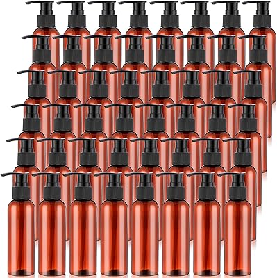 Nuenen 48 Pcs Refillable Lotion Bottles 4oz