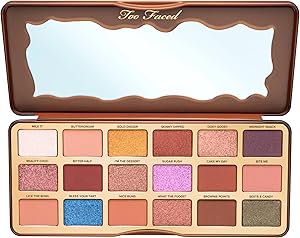 Too Faced Better Than Chocolate Eyeshadow Palette, 18 Shades Review