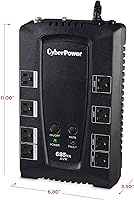 CyberPower CP685AVRG AVR UPS Battery Backup — image 3
