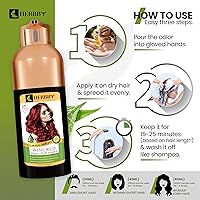 HERBBY Hair Color Shampoo Wine Red 500mL — image 5