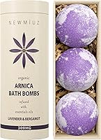 New Miuz Arnica Bubble Bath Bombs Lavender Bergamot (3-Pack) — image 1