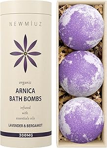 New Miuz Arnica Bubble Bath Bombs Lavender Bergamot (3-Pack) Review