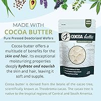 Zatural Raw Cocoa Butter Deodorized 16oz Wafers — image 5