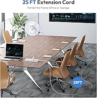 NTONPOWER 25 Ft Extension Cord with 10 AC Outlets & 2 USB Ports — image 2