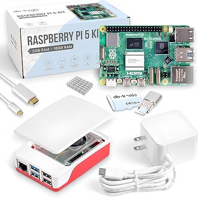 Raspberry Pi 5 8GB Starter Kit 64GB Edition