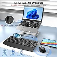 ULSOU Wireless Keyboard and Mouse Combo — image 2