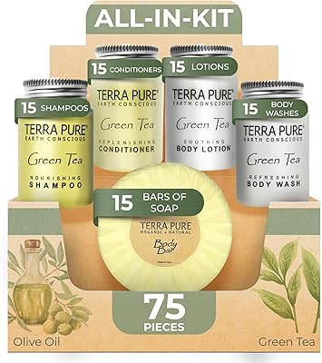 Terra Pure Hotel Soaps and Toiletries Bulk Set