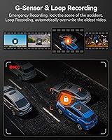 WOLFBOX i07 3 Channel Dash Cam — image 8